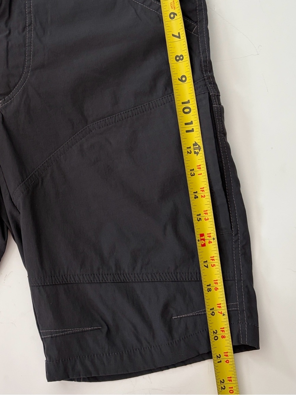 Kuhl Men’s Shorts Renegade Hiking Shorts Carbon Color 11" Inseam size 32 - Picture 16 of 16